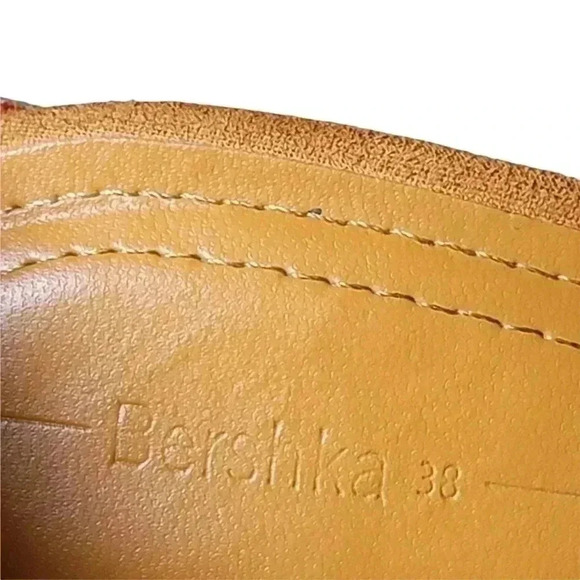 New Bershka Women's Open Toe Block Kitten Heels Dress Sandals Fall - Picture 7 of 11